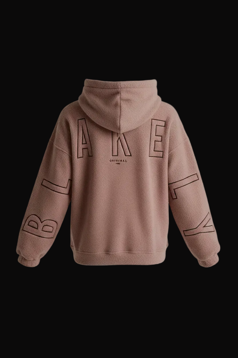 Blakely Borg Isabel Fleece Hoodie (UA) - Pink