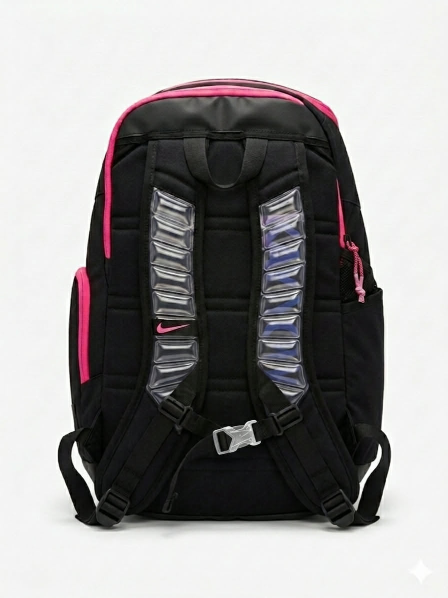 Nike Elite Hoops Backpack - Black / Pink (UA)