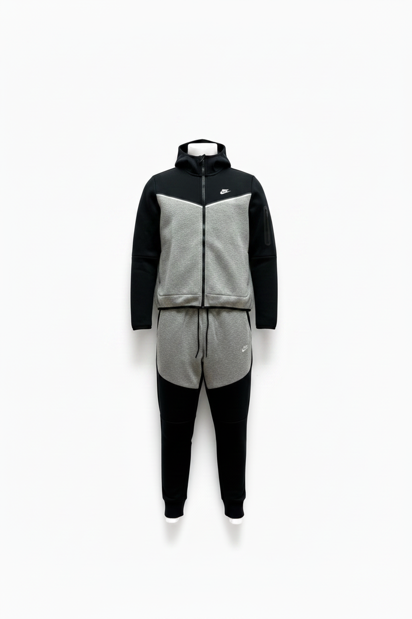 Nike Tech Fleece (UA) - Light Grey & Black