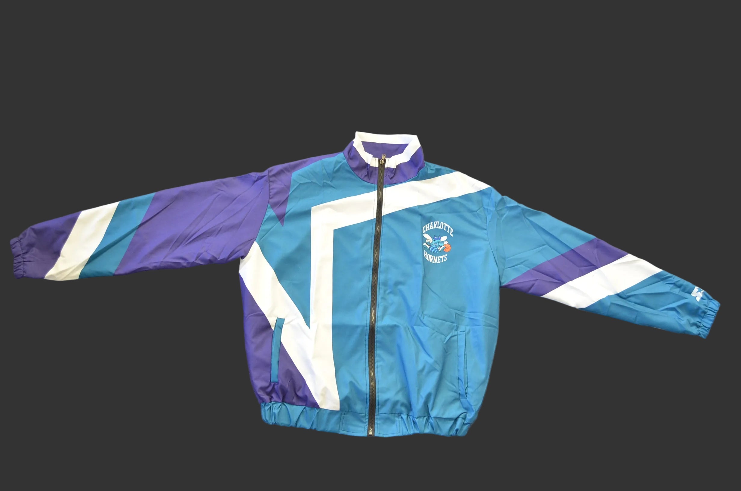 Charlotte Hornets Windbreaker Starter Jacket (UA)